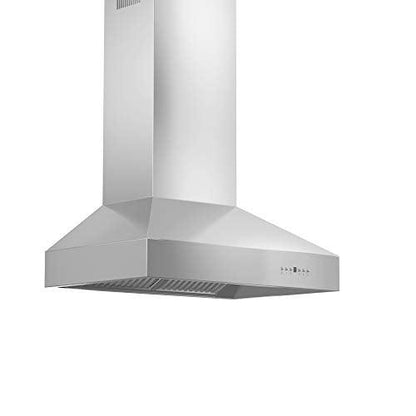 ZLINE 42" Ducted Wall Mount Range Hood in Outdoor Approved Stainless Steel (697-304-42) - CookCave