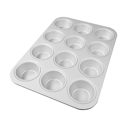 Fat Daddio's Anodized Aluminum Standard Muffin Pan, 11.2 x 15.8 Inch - CookCave