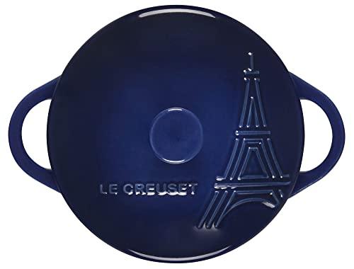 Eiffel Tower Stoneware Mini Cocotte - Indigo - CookCave