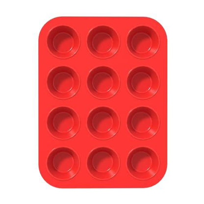 La Chat Silicone Muffin Pan- Nonstick Cupcake tray for baking, Silicone molds for making Muffins, Cupcakes and Egg maffins, cookiers - CookCave