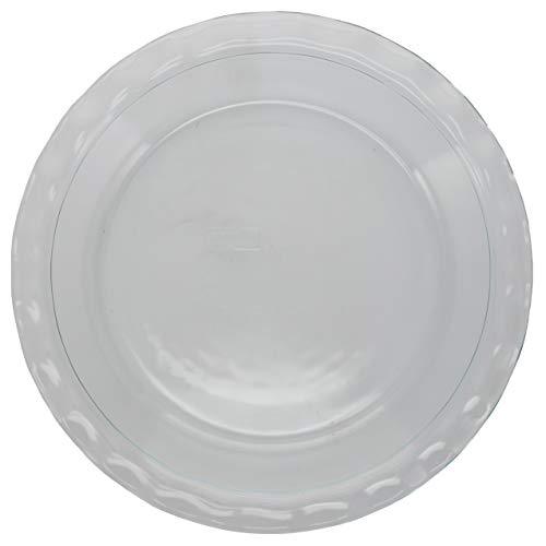 Pyrex Easy Grab 9.5" Glass Pie Plate Made in the USA - CookCave