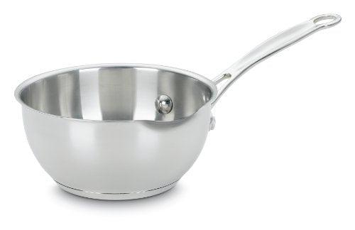 Cuisinart 735-16OP Chef's Classic Stainless 1-Quart Pour Saucier,Silver - CookCave