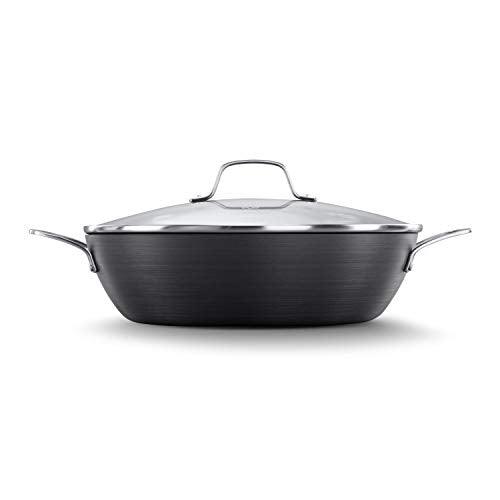 Calphalon 1932442 Classic Nonstick All Purpose Pan with Cover, 12-Inch, Grey - CookCave