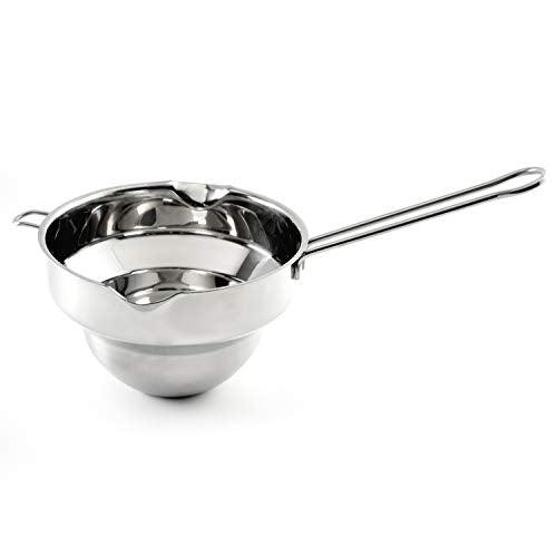 Norpro Universal Stainless Steel Double Boiler, 3-Quart, One Size, As Shown - CookCave