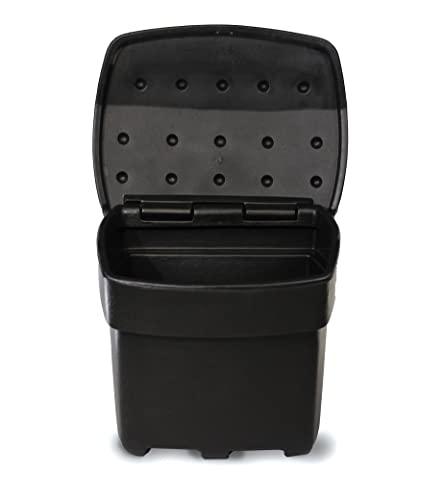 FCMP Outdoor - Outdoor Salt, Sand, and Storage Bin, Black - CookCave