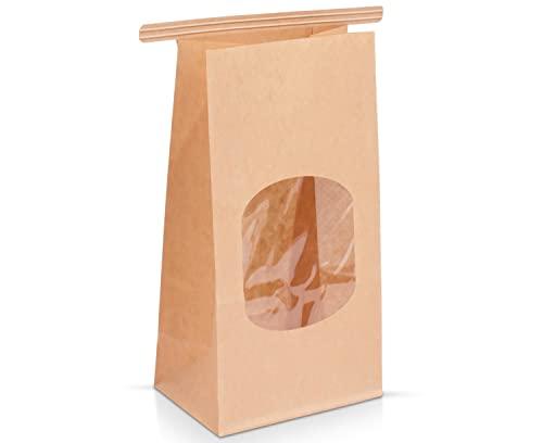 3.5x2.4x6.7| Treat Bags for Desserts, Cookie Packaging Bags, Cookie Bags for Packaging, Bakery Bags with Window, Dessert Bags, Bakery Packaging| 50 pc - CookCave