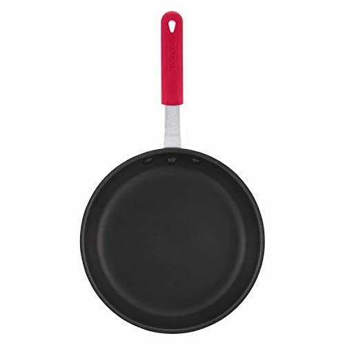 Winco AFP-8NS-H Commercial-Grade Aluminium Fry Pan/Skillet, 8", Silver - CookCave