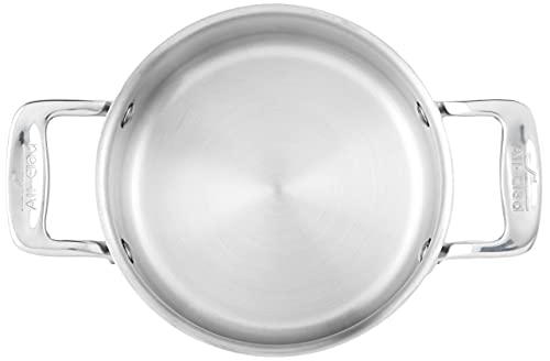 All-Clad Specialty Stainless Steel Ramekin with Lid 2 Piece Oven Broiler Safe 600F Pots and Pans, Cookware Silver - CookCave