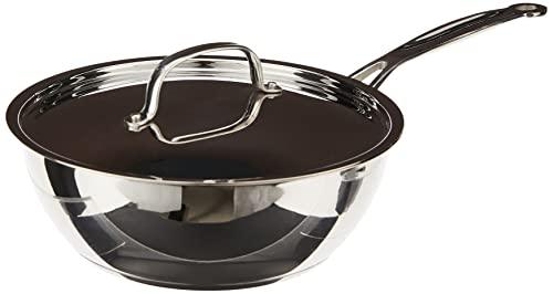 Cuisinart 735-24 Chef's Classic Stainless 3-Quart Chef's Pan with Cover - CookCave