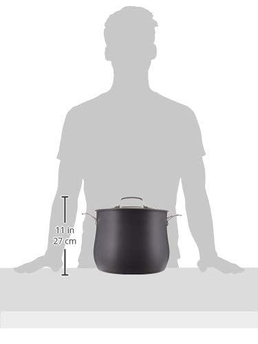 Cuisinart 12-Quart Stockpot, Hard Anodized Contour Stainless Steel w/Cover, 6466-26 - CookCave