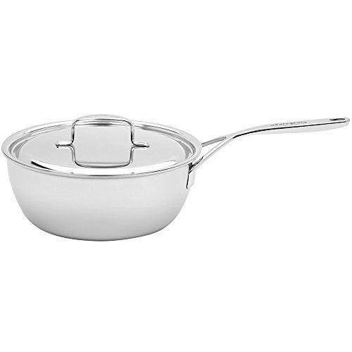 Demeyere 5-Plus Stainless Steel 3.5-qt Saucier - CookCave