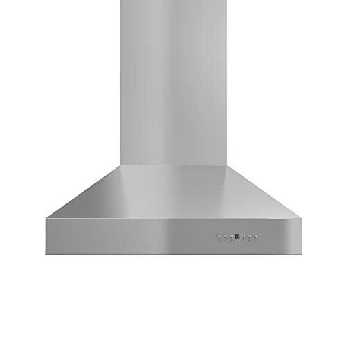 ZLINE 42" Ducted Wall Mount Range Hood in Outdoor Approved Stainless Steel (697-304-42) - CookCave