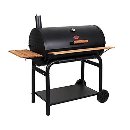 Char-Griller 2137 Outlaw Charcoal Grill, 950 Square Inch, Black - CookCave