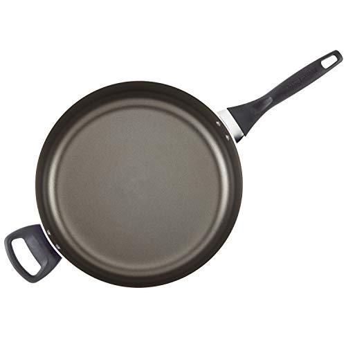 Farberware Dishwasher Safe Nonstick Jumbo Cooker/Saute Pan with Helper Handle - 6 Quart, Black - CookCave