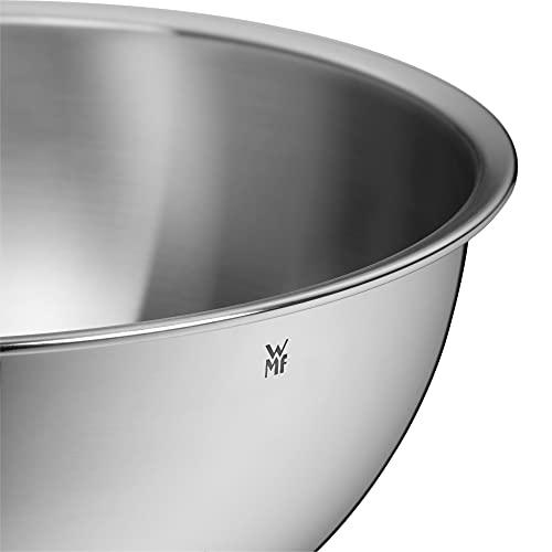 WMF 645709990 Gourmet Bowl Set for Kitchen 4-Piece, Cromargan Stainless Steel, Multifunctional, Mixing Bowl, Serving Bowl, Stackable - CookCave