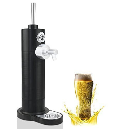 Richard Bergendi Home Draught Beer Pump, Beer kegerator, Beer Tap, Draft Beer Dispenser, Portable Mini Keg For All Can Beers, Ale, Birthday Gift for Men, Husband, Dad, Son, Beer Gifts For Men Black - CookCave