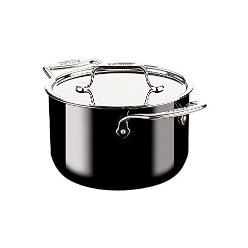 All-Clad FUSIONTEC Natural Ceramic with Steel Core Soup Pot, 4 quart, Onyx - CookCave