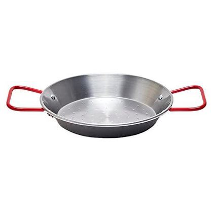 Garcima 8-Inch Carbon Steel Paella Pan, 20cm - CookCave