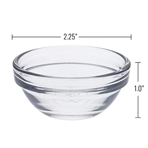 Beille Cooking Baking Supplies Mini Glass Pinch Bowl Ramekin Kitchen Essential, 8pc - CookCave