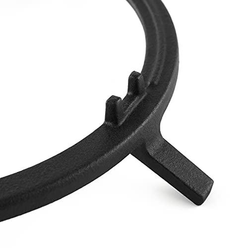 Wok Ring, W10216179 Replacement Parts Wok Support Ring for Gas Stove GE, Whirlpool, Kitchenaid, Kenmore, Jenn Air, Bosch, Samsung Etc Gas Range Parts Cast Iron Wok Stand Rack Set Cookware Accessories - CookCave