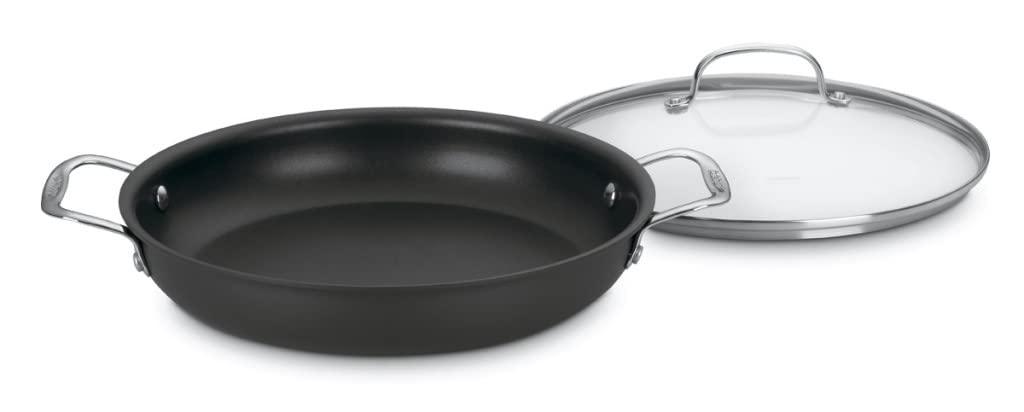 Cuisinart 625-30D Chef's Classic Nonstick Hard-Anodized 12-Inch Everyday Pan with Medium Dome Cover - CookCave