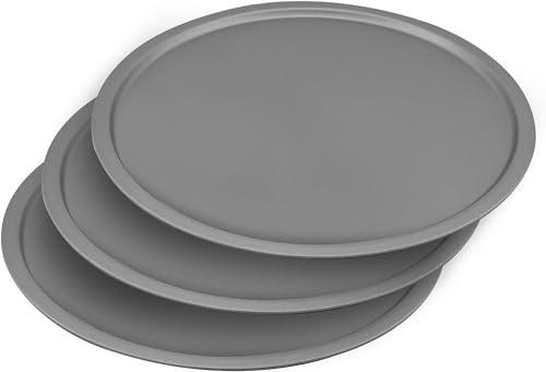 G & S Metal Products Company Baker Eze 12-Inch Nonstick Pizza Pans, Set of 3 - CookCave