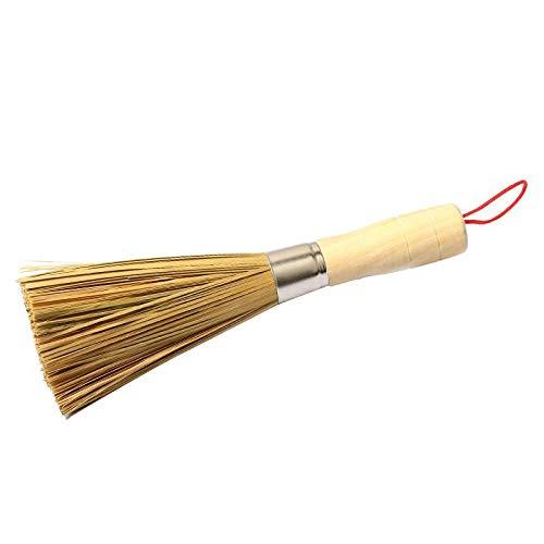 Ximito 2 Pack Cleaning Whisk Traditional Natural Bamboo Wok Brushes Dishwashing Kitchen Tools Traditional Natural Bamboo Cleaning Brushes - CookCave