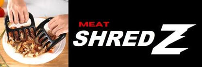 Meat SHREDZ - BBQ Shredder, Best Gifts for Foodies Men, Gadgets Under 15, Meat Claws Meat Shredder, Grilling Gadgets/Tools/Utensils for Men, Meat Shredder Bear Claw, Smoker Accessories Gifts - CookCave