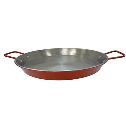 IMUSA USA , Red Paella Pan 15-Inch, 15 Inch - CookCave