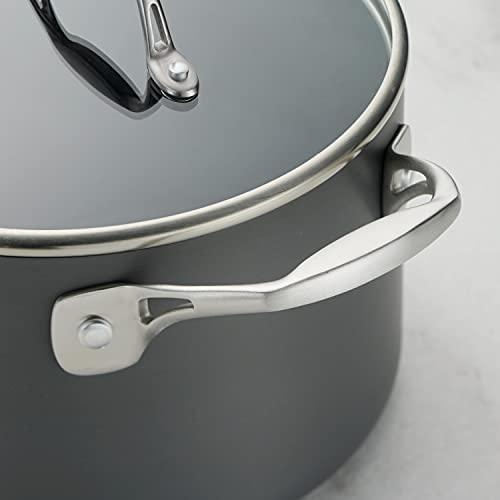 Tramontina Covered Sauce Pan Hard Anodized 4 Qt - CookCave