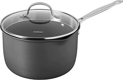 Cuisinart Chef's Classic Saucepan with Cover 3-Quart - CookCave