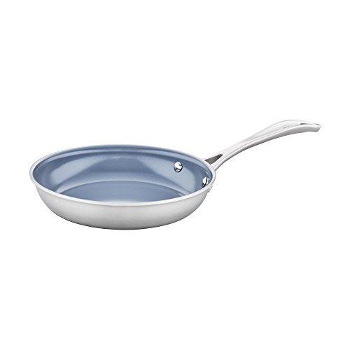 ZWILLING Spirit Ceramic Nonstick Fry Pan, 8-inch, Stainless Steel - CookCave