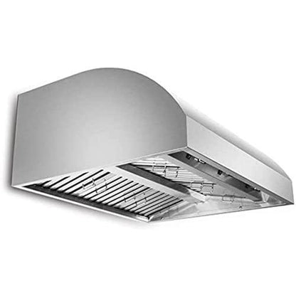 Blaze 36-Inch Stainless Steel Outdoor Vent Hood - 1000 CFM - BLZ-36-VHOOD - CookCave