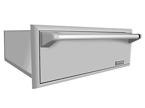 Coyote 30 Inch Outdoor Warming Drawer - CWD - CookCave