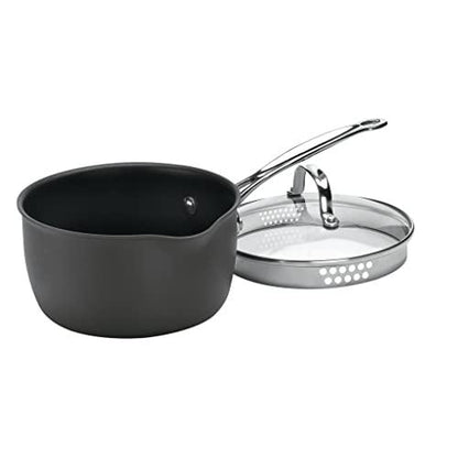 Cuisinart Chef's Classic Saucepan with Cover 3-Quart - CookCave