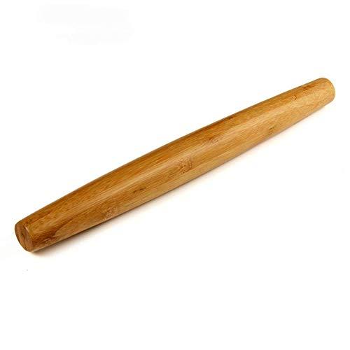 HONGLIDA Classic French Rolling Pins Bamboo Wooden Rolling Pin for Baking Pizza Dough Pie Cookie, 13-Inch - CookCave