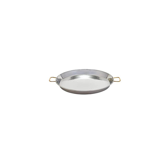 Garcima 18-Inch Stainless Steel Paella Pan, 46 cm - CookCave