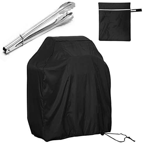 BBQ Grill Cover 32" 36" inch,2 Burner Gas Grill Cover,Outdoor Waterproof Grill Covers,with Adjustable Velcro Strap, Gas Grill Cover Compatible for Weber,Char Broil,Nexgrill Grills,Small Gas BBQ Cover - CookCave
