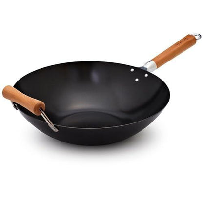 Sur La Table Professional Nonstick Wok, Black - CookCave