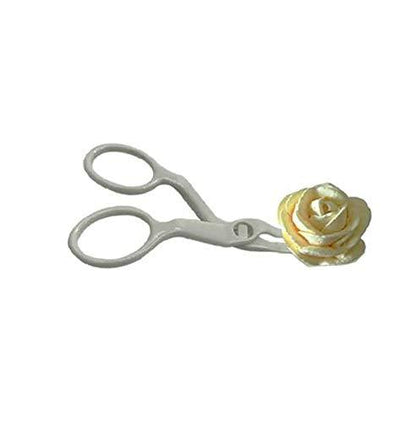 Cake Flower Nail Lifters Set Stainless Steel Baking Tools for Icing Flowers Decoration (White) - CookCave