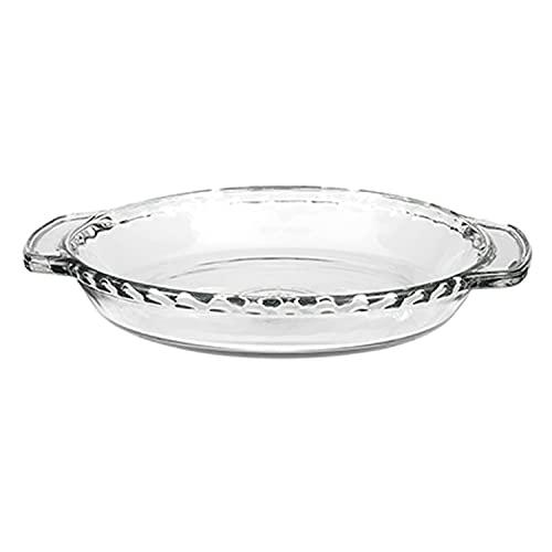 Anchor Hocking Oven Basics 9.5-Inch Deep Pie Plate, Clear, 1 Piece - CookCave