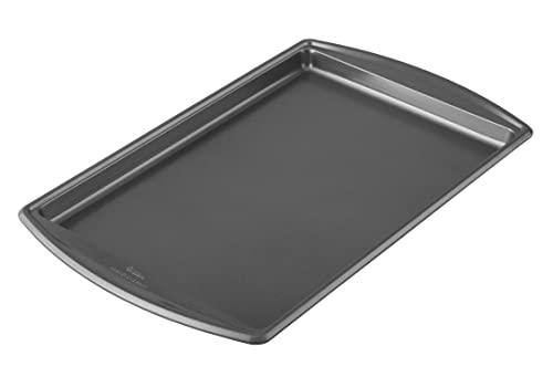 Wilton Advance Select Premium Non-Stick Large Baking Sheet, 17.25 x 11.5-Inch, Steel, Silver - CookCave