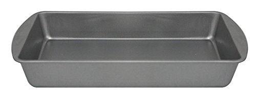 G & S Metal Products Company OvenStuff Nonstick Bake and Roasting Pan, 12.8 inch x 8.9 inch, Gray - CookCave