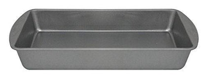 G & S Metal Products Company OvenStuff Nonstick Bake and Roasting Pan, 12.8 inch x 8.9 inch, Gray - CookCave