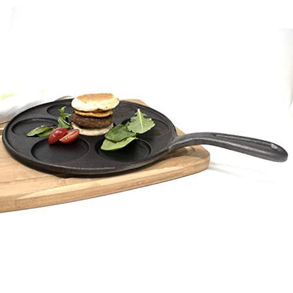 Norpro Cast Iron Plett Pan 3in/7.5cm - CookCave