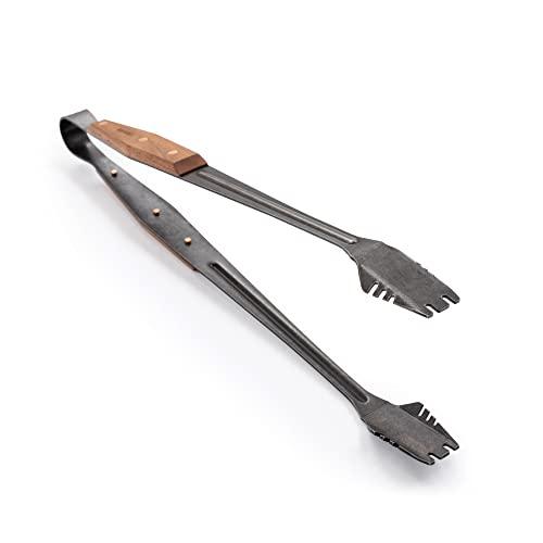 Barebones Heavy Duty BBQ Tongs for Grilling - Long Tongs Perfect for Outdoor Cooking, Barbaque tongs 16 inch - CookCave