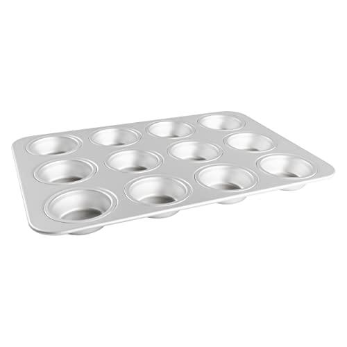 Fat Daddio's Anodized Aluminum Standard Muffin Pan, 11.2 x 15.8 Inch - CookCave