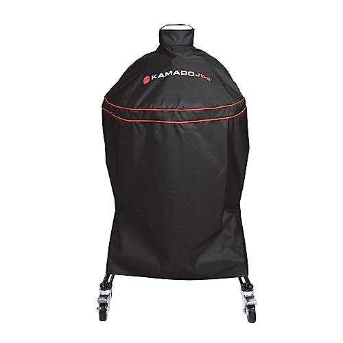 Kamado Joe KJ-GC23BWFS Classic Joe 18-inch Grill Cover, Black - CookCave