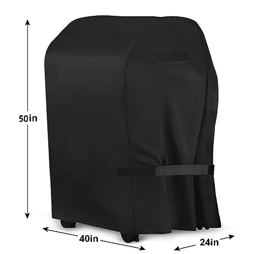 IWNTWY Grill Cover, 40-inch Heavy Duty Oxford Outdoor Waterproof Grill Covers, Dust-Proof Windproof UV Resistant BBQ Gas Cover Fit Most Brands Char Broil, Weber, Brinkmann, Holland - CookCave