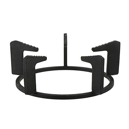 OSALADI Wok Stand Wok Support Ring Cast Iron Gas Stove Wok Rack with Five- foot for Home Kitchen Gas Stove Cooktop Accessories (Black) Stove Burner Covers - CookCave